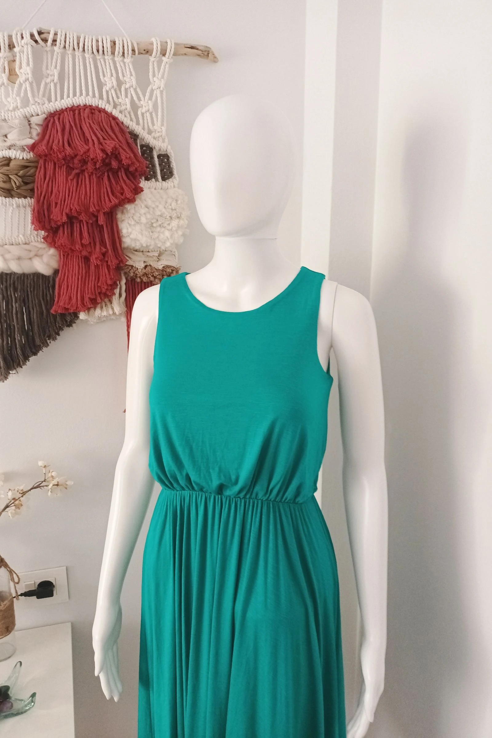 Elegant smaragdgroen jurk van Formula Joven T.S. – photo 4